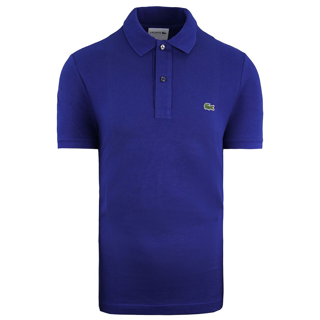 Lacoste Slim Fit Mens Blue Polo Shirt