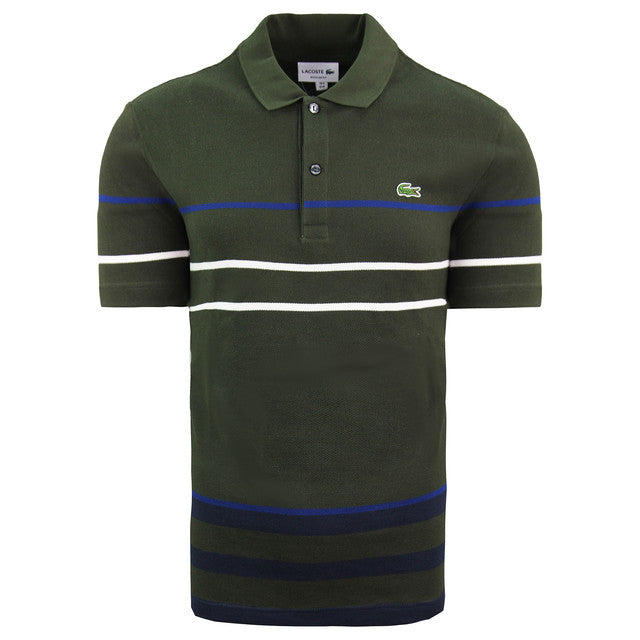 Lacoste Regular Fit Mens Green Polo Shirt