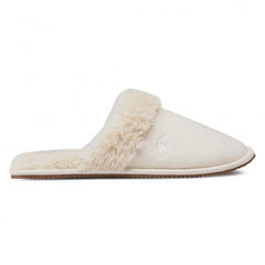 Ralph Lauren Summit Scuff II Womens Beige Slippers