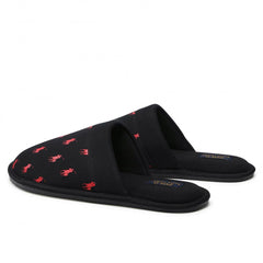 Ralph Lauren Kollin Mens Black Slippers