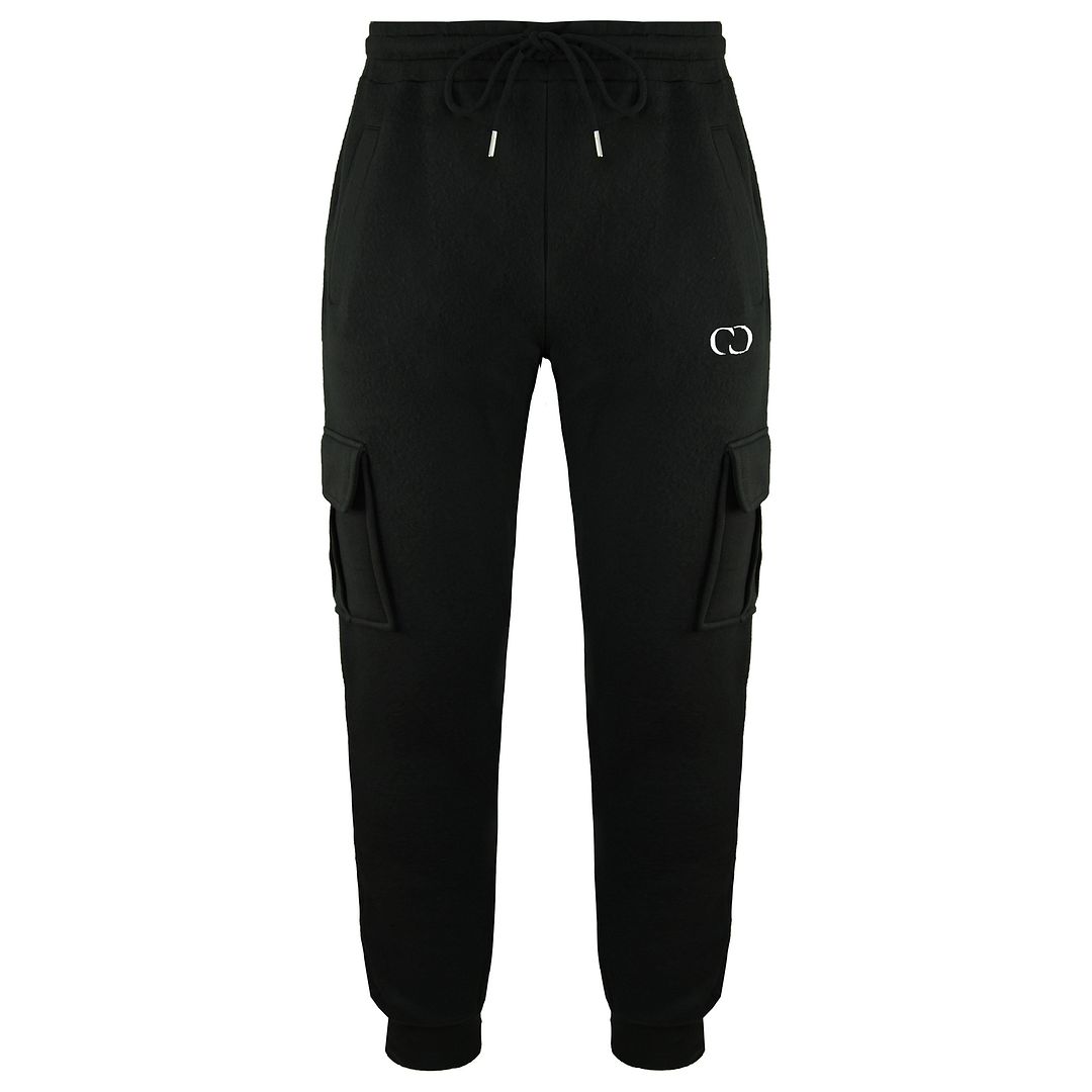 Criminal Damage Rewind Mens Black Track Pants