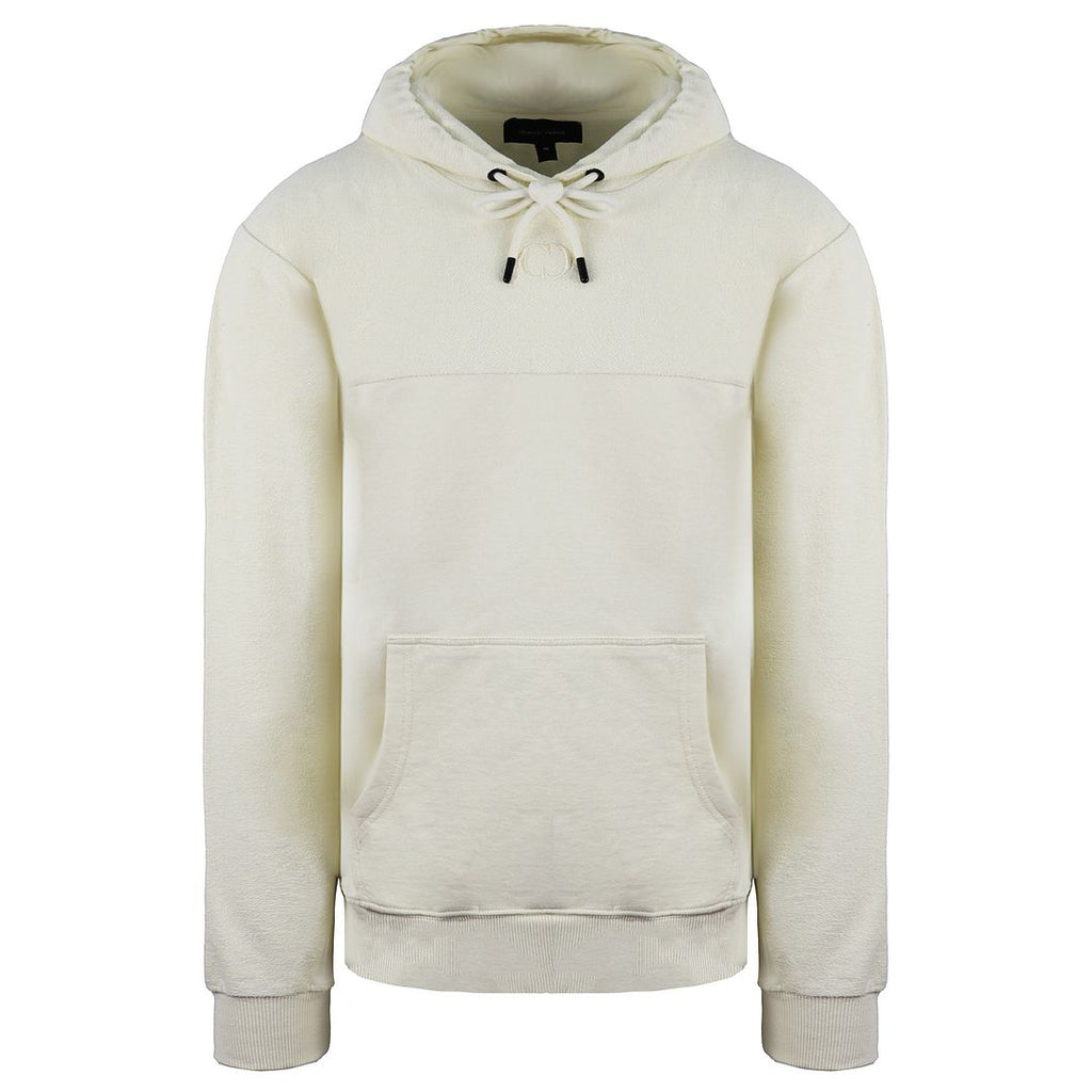 Criminal Damage Reverse Loopback Mens Beige Hoodie