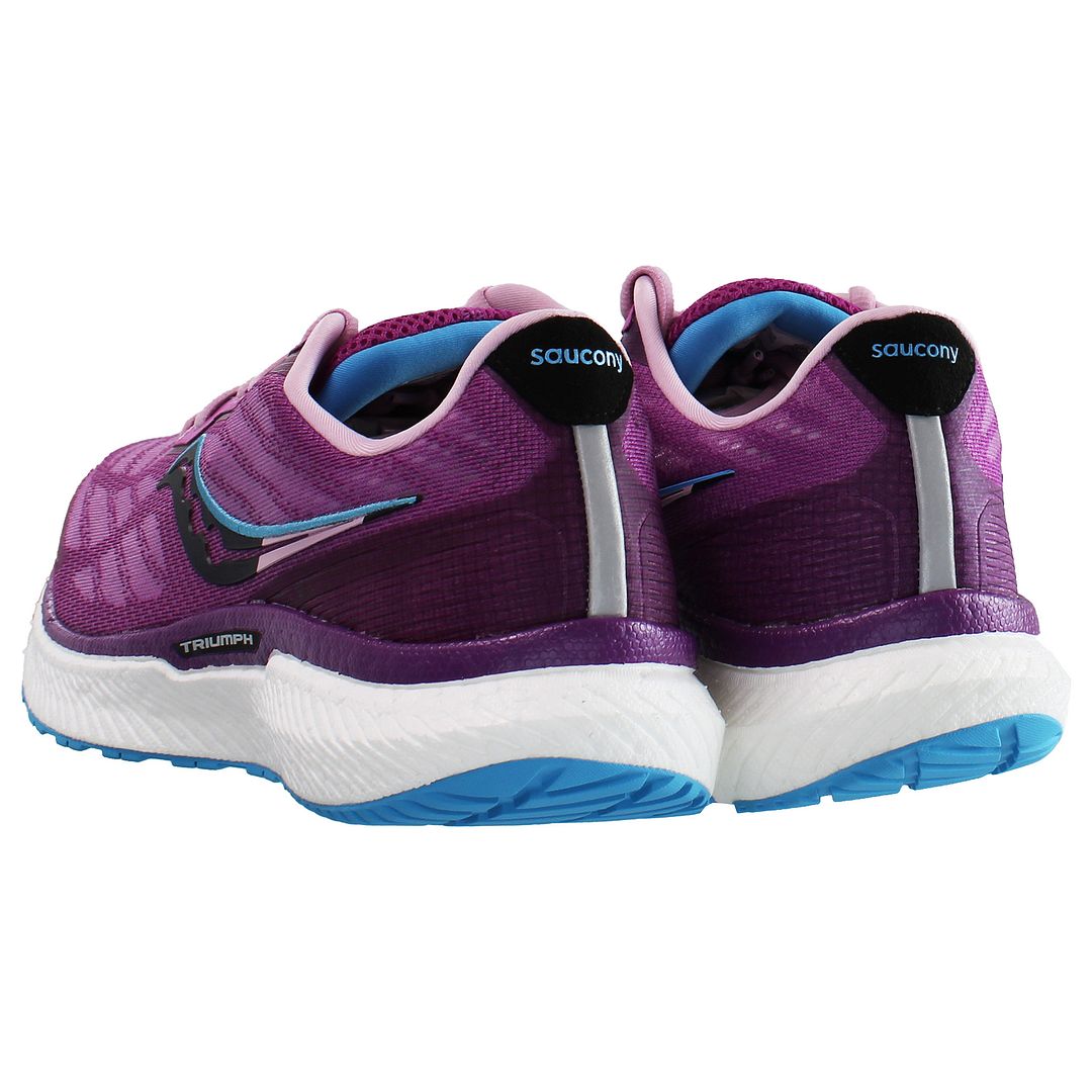 Saucony Triumph 19 Womens Purple Trainers