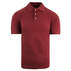 Dickies Mens Burgundy Polo Shirt