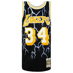 Mitchell & Ness LA Lakers Shaquile O'Neal Lightning Mens Vest