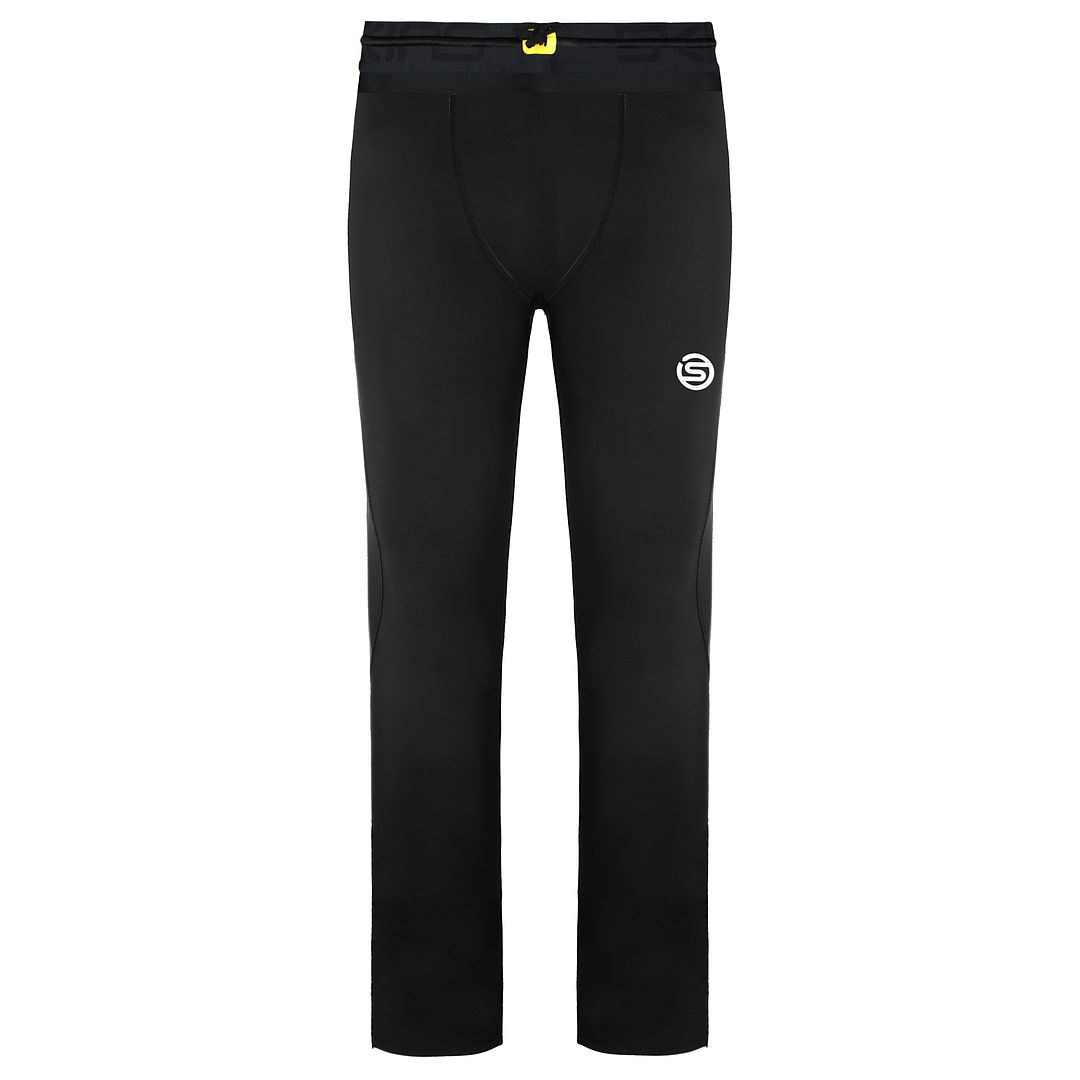 Skins Series-3 Mens Black Tight Leggings