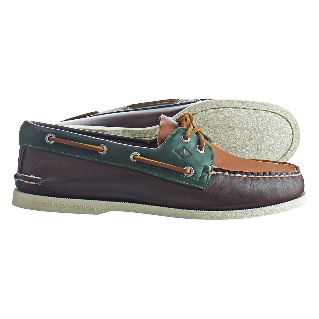 Sperry A/0 2-Eye Tri Mens Brown Shoes