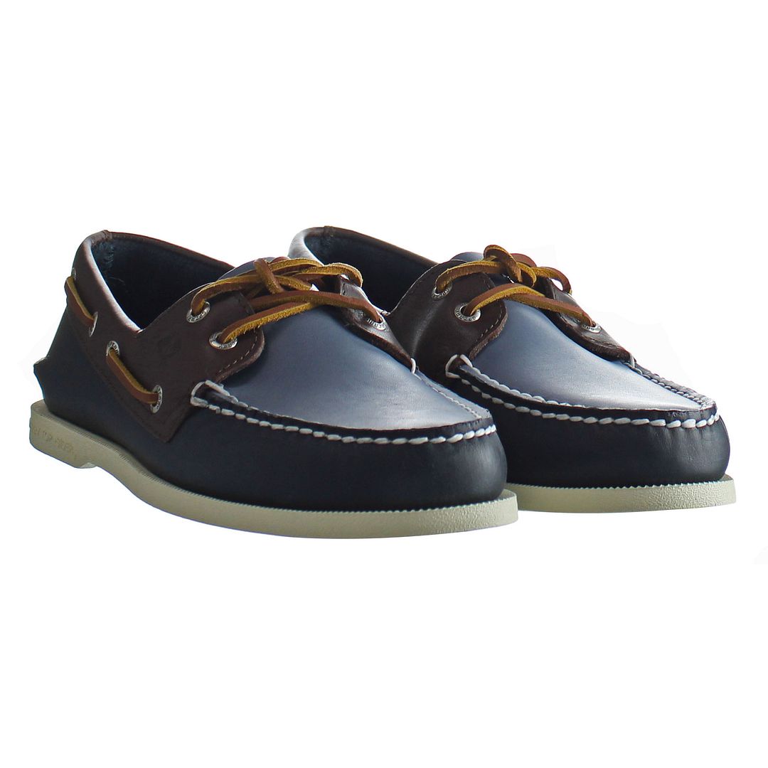 Sperry A/0 2-Eye Tri Mens Blue Shoes