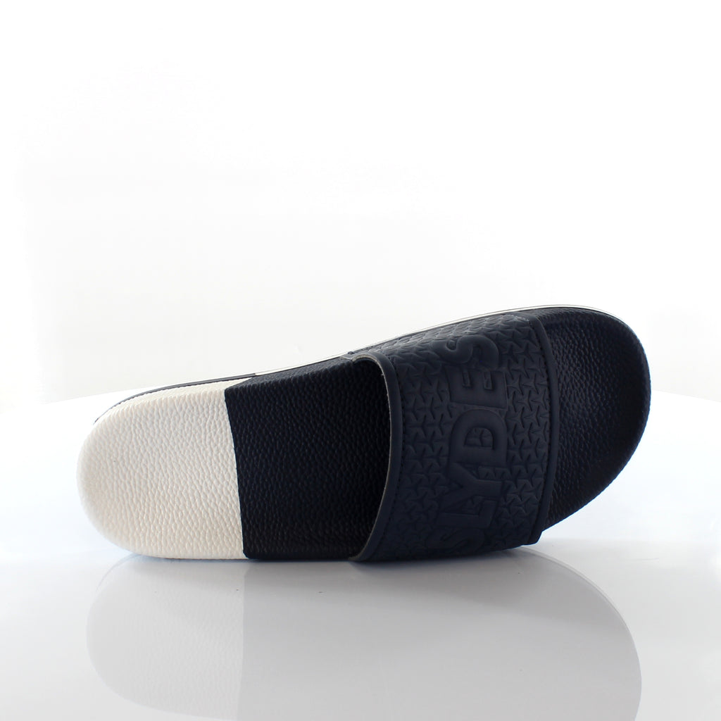 Slydes Split Womens Navy Two Tone Sliders