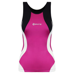 Skins Triathlon Womens Pink  Compression Vest