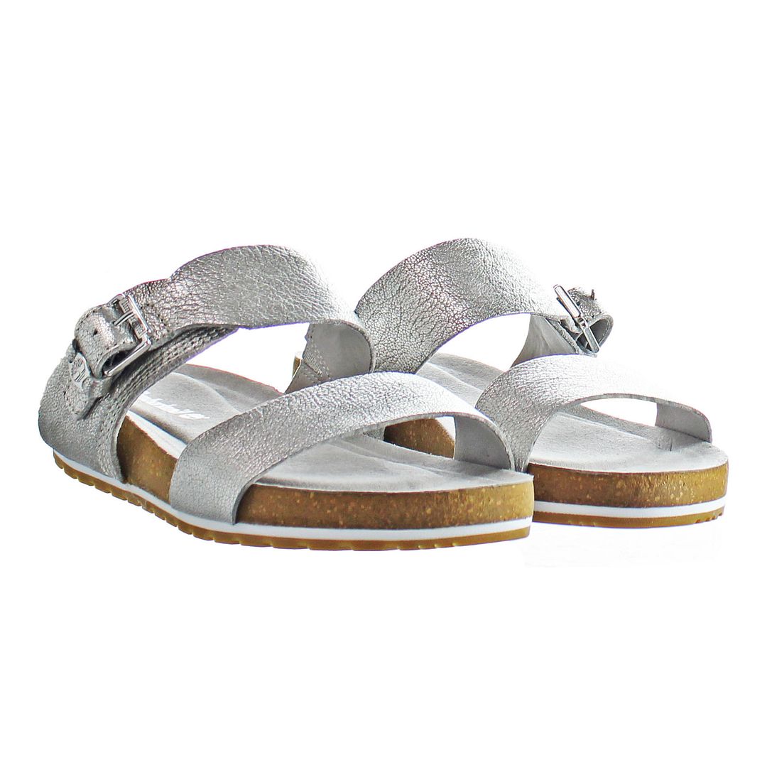 Timberland Malibu Waves  Silver Womens Flip-Flops