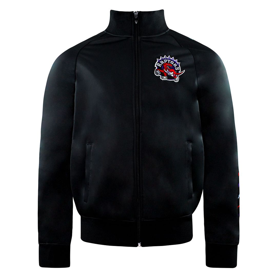 Mitchell & Ness Toronto Raptors Mens Black Track Jacket