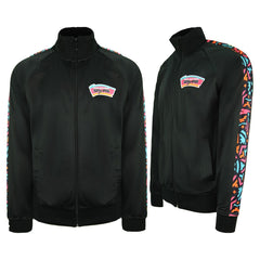 Mitchell & Ness San Antonio Mens Black Track Jacket