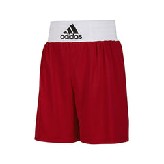 Adidas Mens Red/White Boxing Shorts