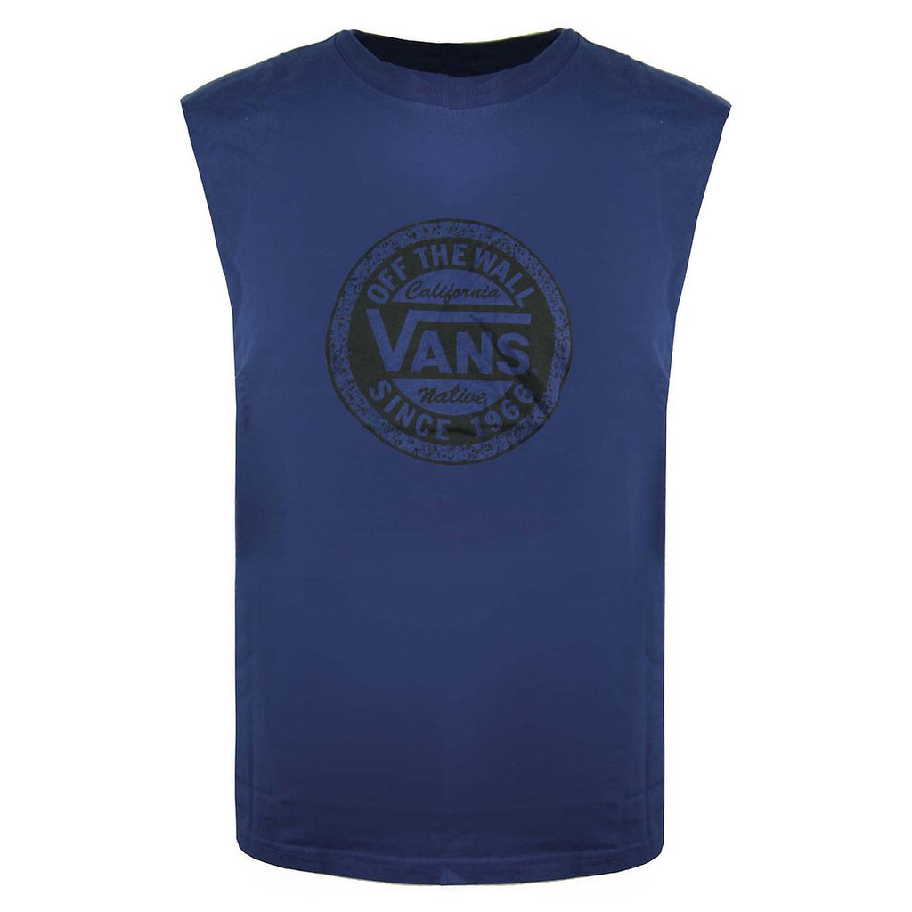 Vans Off The Wall Mens Navy Vest