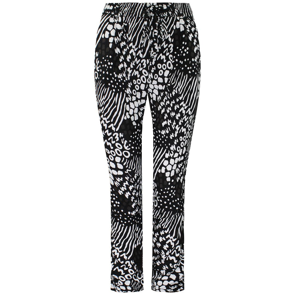 Vans Off The Wall Womens Printed Black/White Trousers