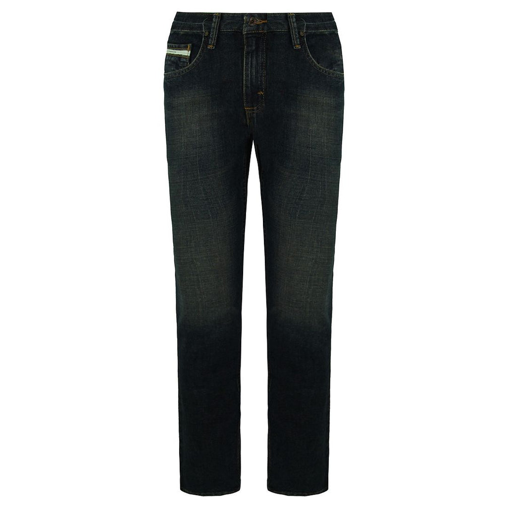 Vans Skinny Fit Low Rise Mens Dark Blue Jeans