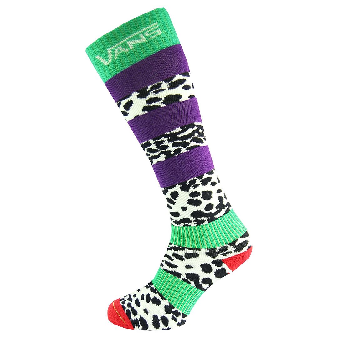 Vans Off The Wall Printed Multicoloured Long Socks