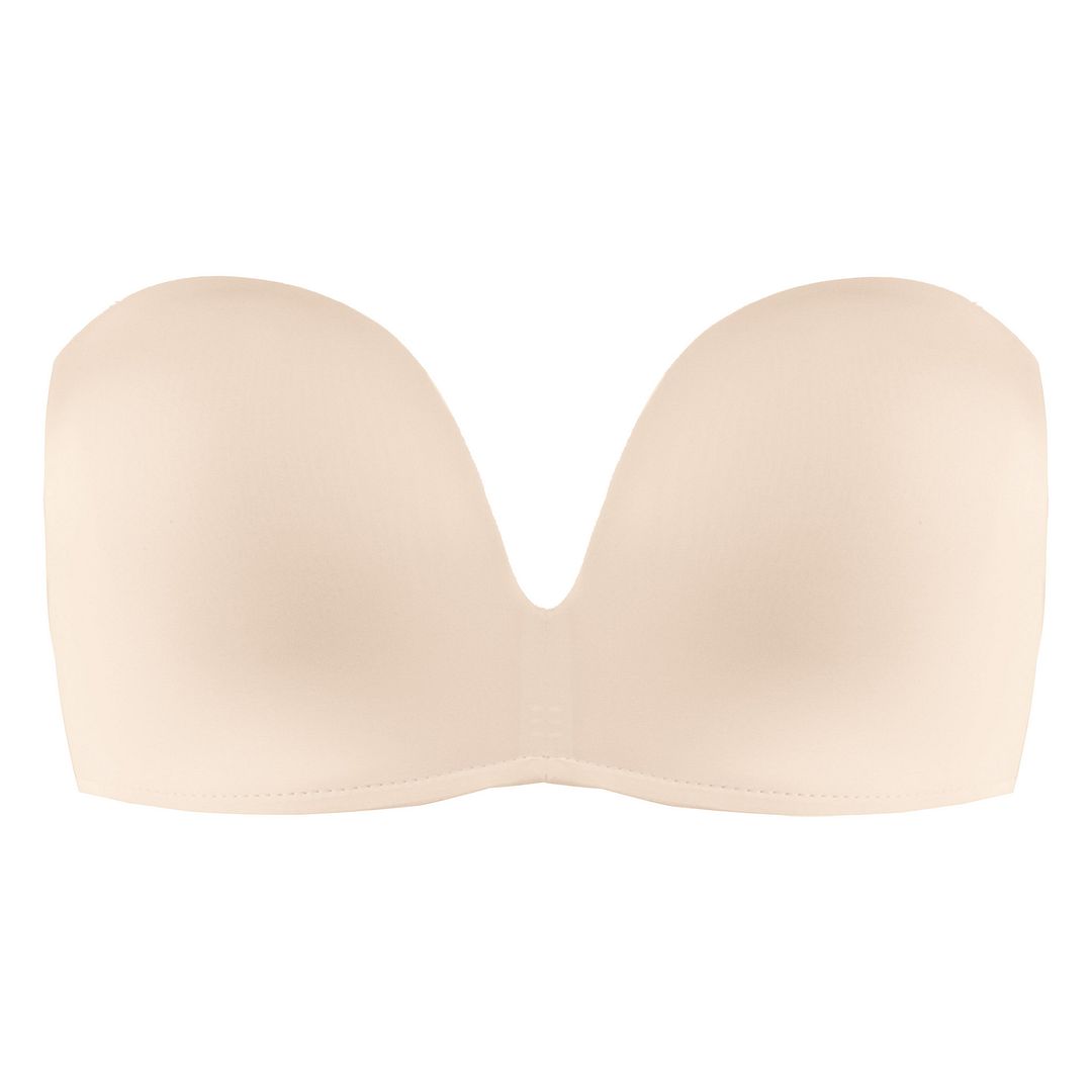 Wonderbra Ultimate Strapless Cream Womens Push-Up Bra W032D 0BM