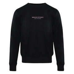 Weekend Offender Logo Mens Black Sweater