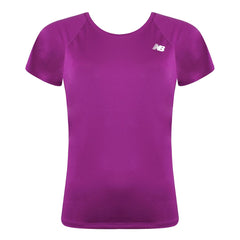 New Balance Core Run Womens Pink T-Shirt