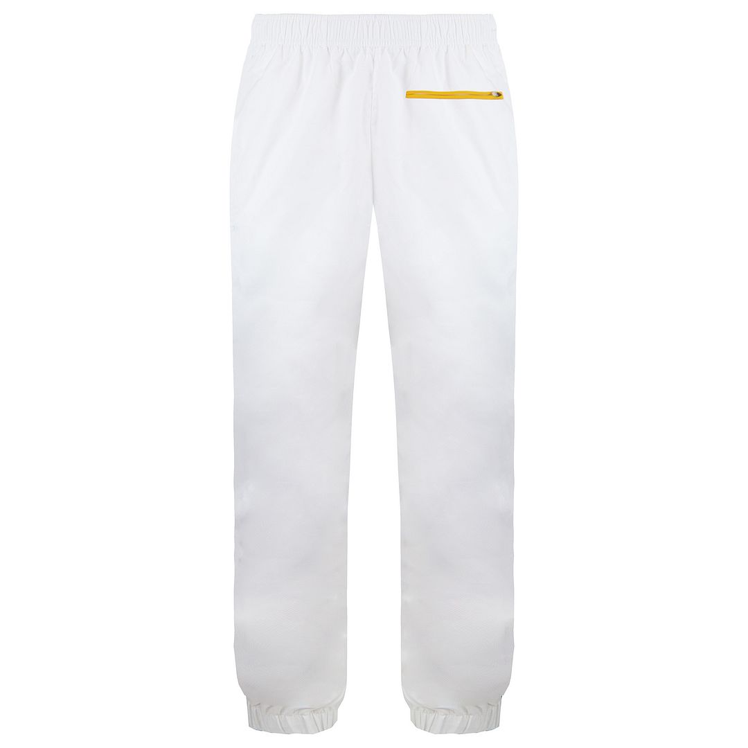 Lacoste Stretch Waist Mens White Track Pants