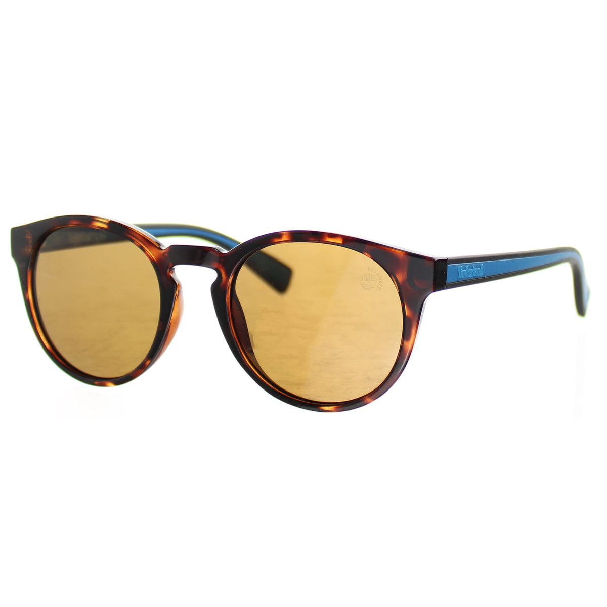 Timberland Dark Brown Mens Plastic Oval Frame Sunglasses A18P6 001