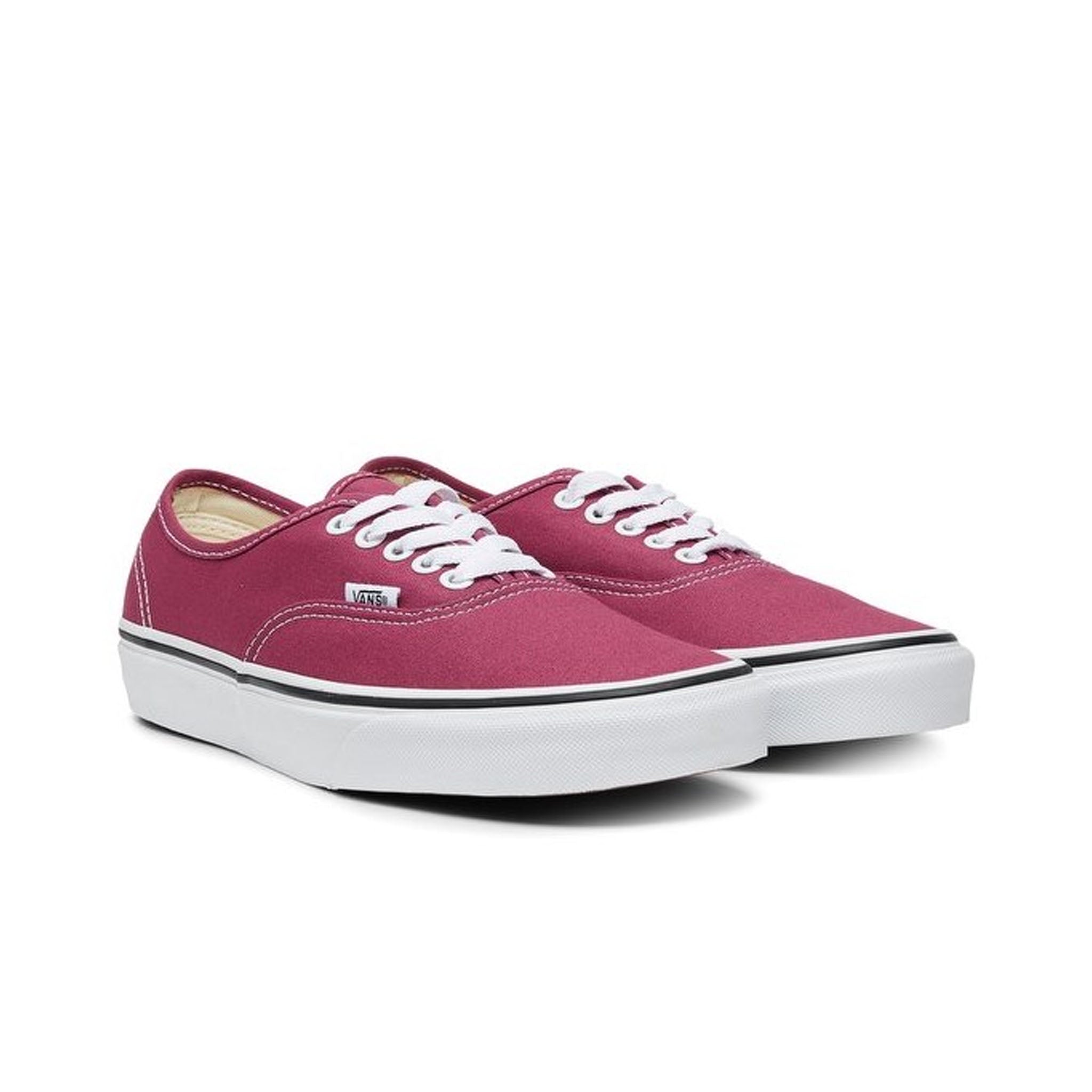 Vans Authentic Lace-Up Pink Synthetic Womens Plimsolls A38EMU64