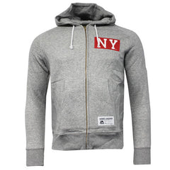 Majestic NY New York Mens Grey Track Jacket