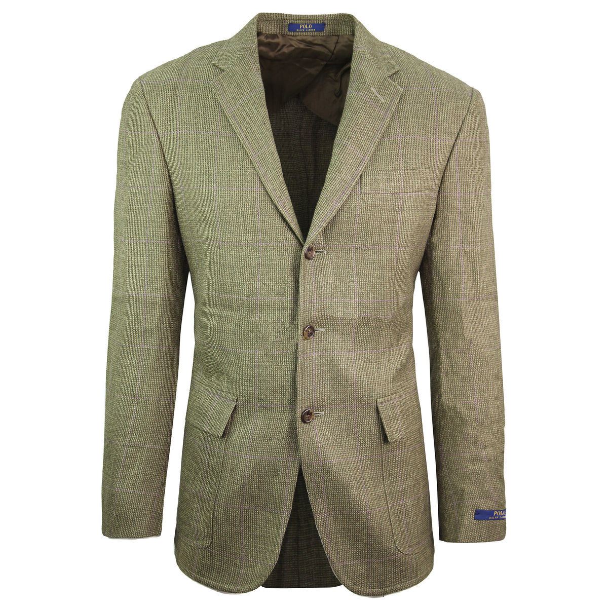 Ralph Lauren Harvard Tailored Mens Green Blazer