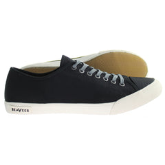 Seavees Army Issue Standard Mens Black Plimsolls