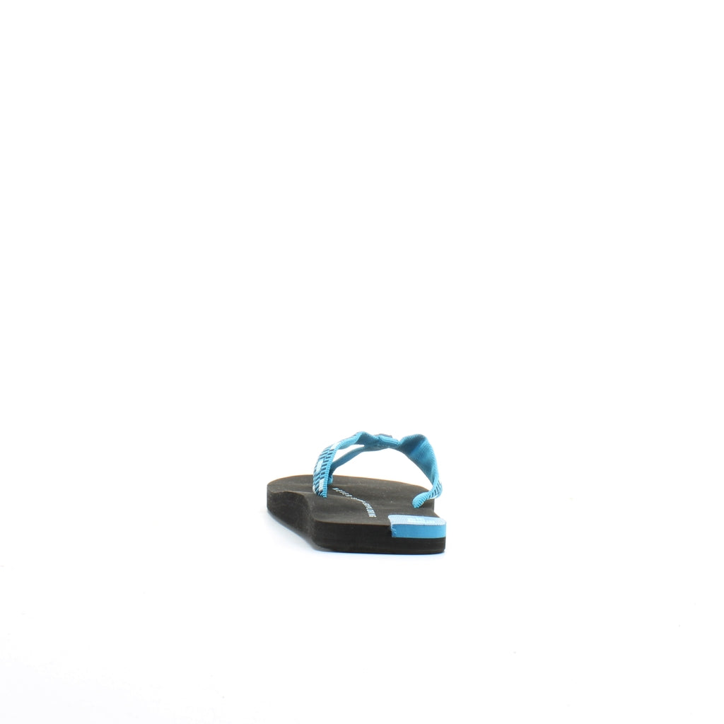 The North Face Keilni Black Blue Synthetic Womens Slip On Thong Flip Flops