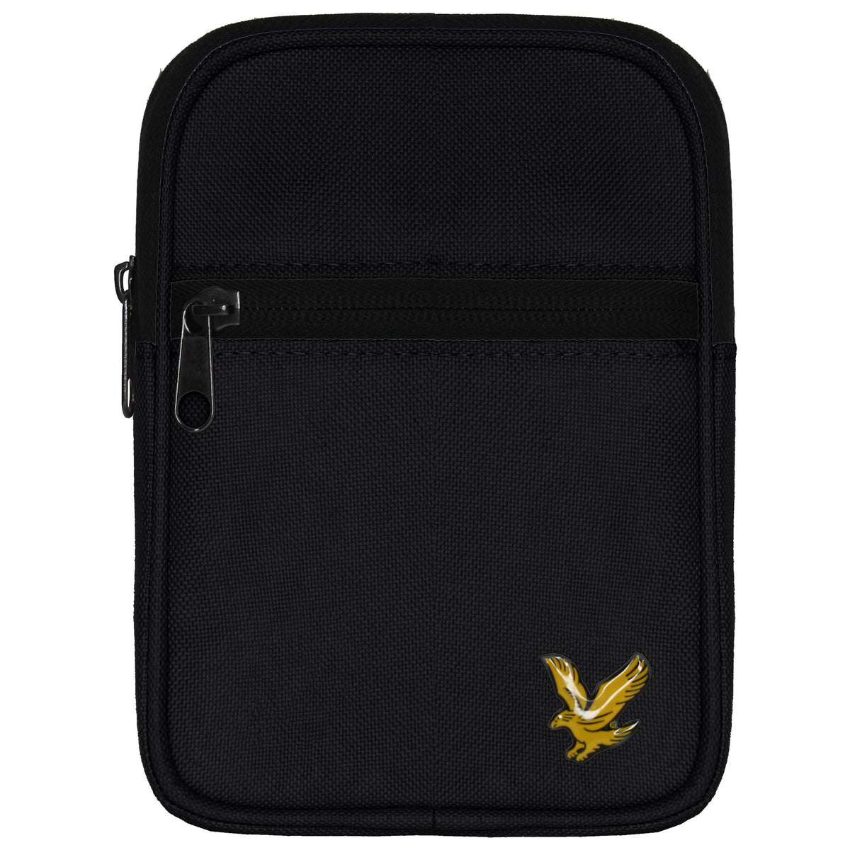 Lyle & Scott Adjustable Mens Black Messenger Mini Bag