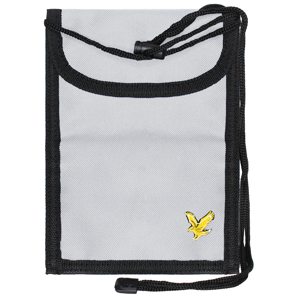 Lyle & Scott Adjustable Mens White Pouch Shoulder Bag