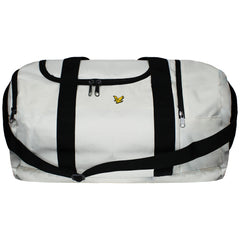 Lyle & Scott Adjustable Mens White Barrel Bag