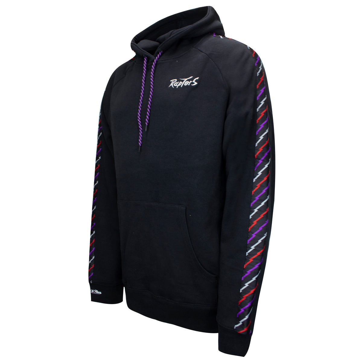 Mitchell & Ness Taped Fleece Hoodie Toronto Raptors - Mens
