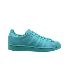 Adidas Superstar Glossy Toe Womens Blue Trainers