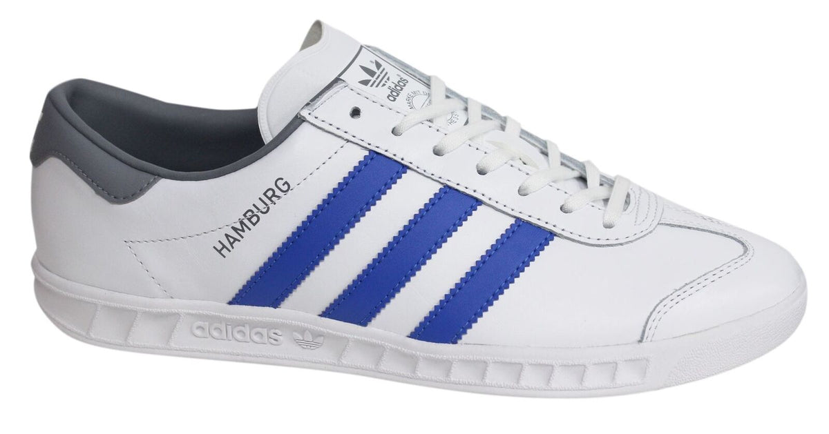 Adidas Hamburg Mens White Trainers