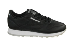 Reebok Classic Leather ID Mens Trainers Lace Up Shoes Black White BD2154 D19