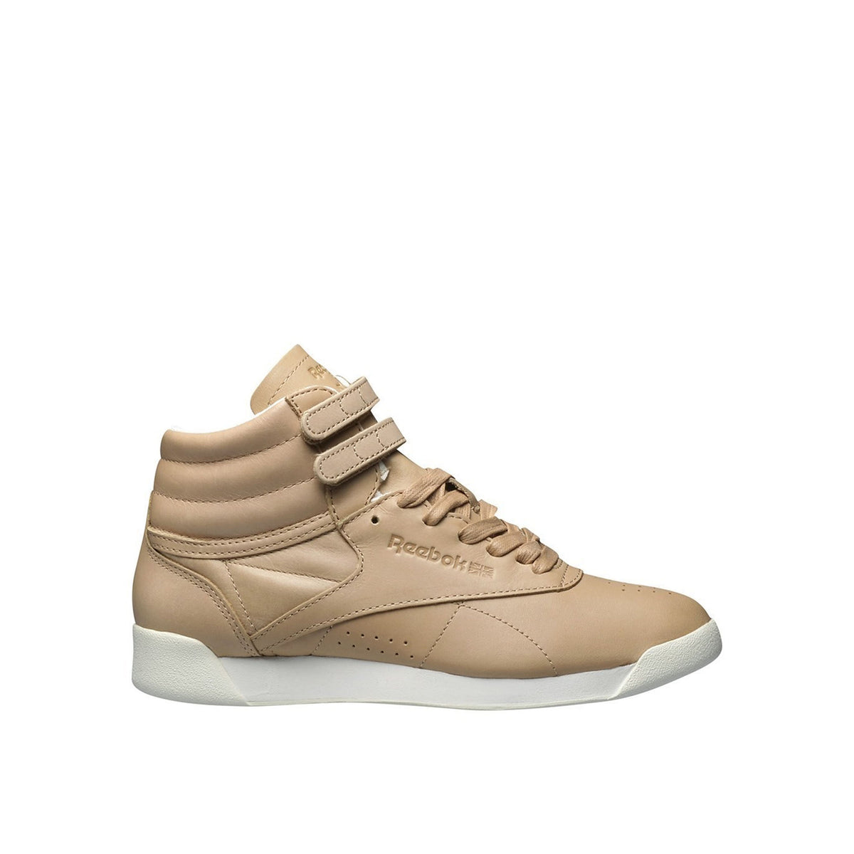 Reebok Freestyle Hi xx Face Stockholm 35 Beige Leather Womens Trainers BD3568