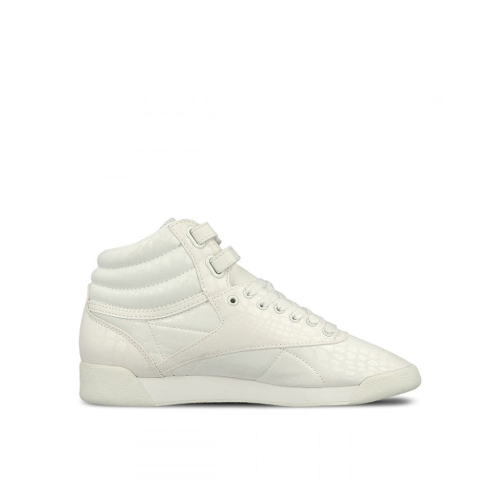 Reebok Freestyle HixFace Stockholm 35 White Smooth Leather Women Trainers BD3569