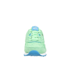 Reebok Classic Kids Green Suede Trainers