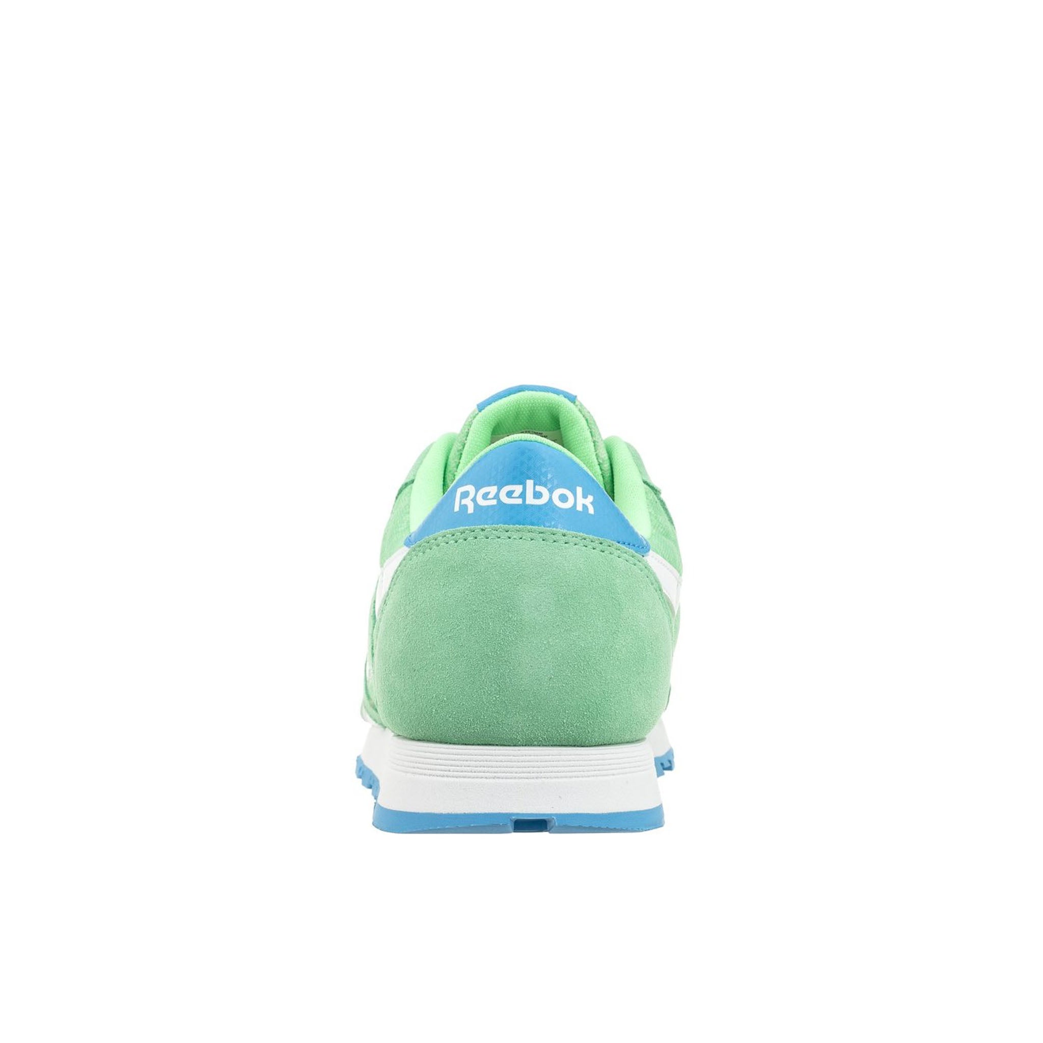 Reebok Classic Kids Green Suede Trainers