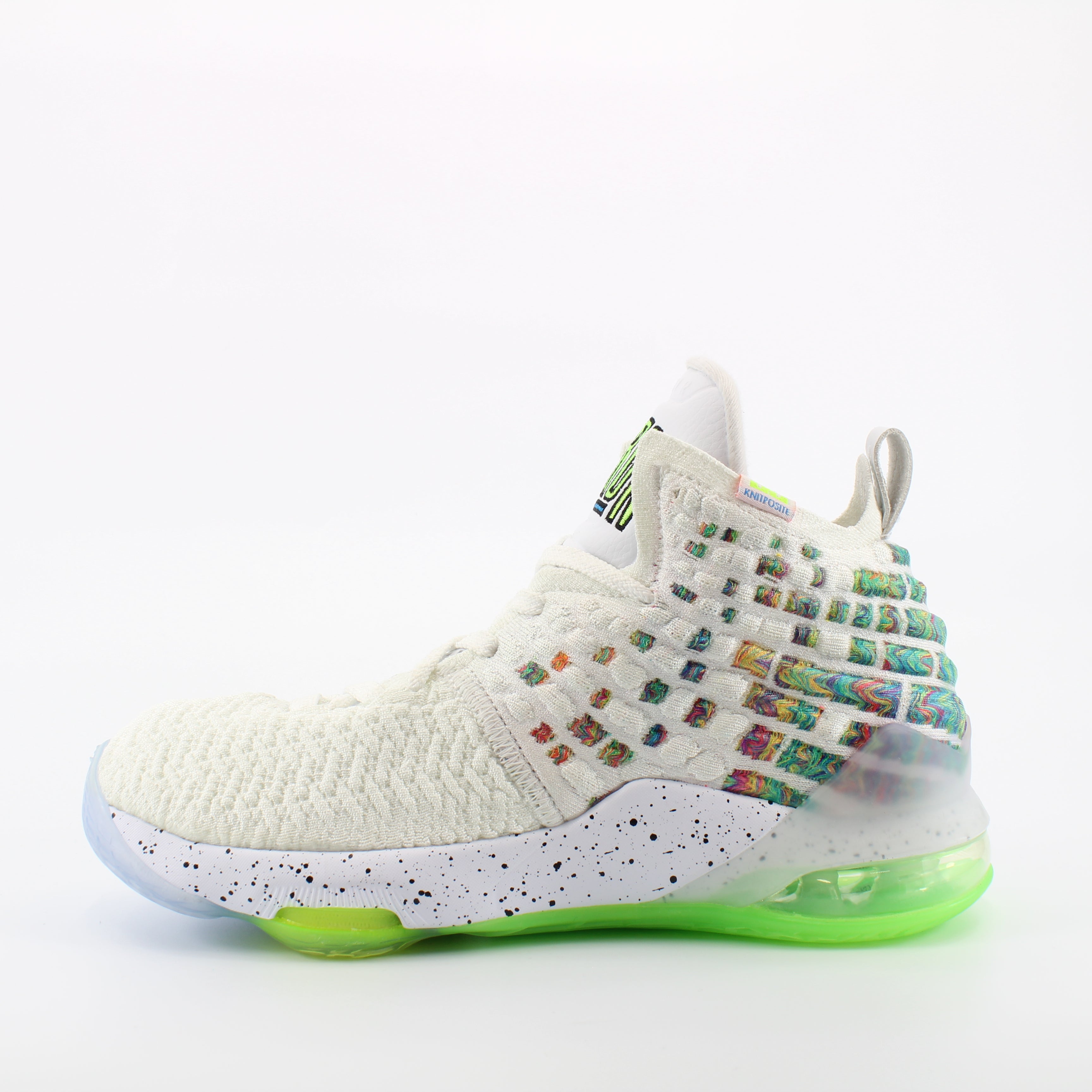 Nike Lebron XVII Kids White Trainers