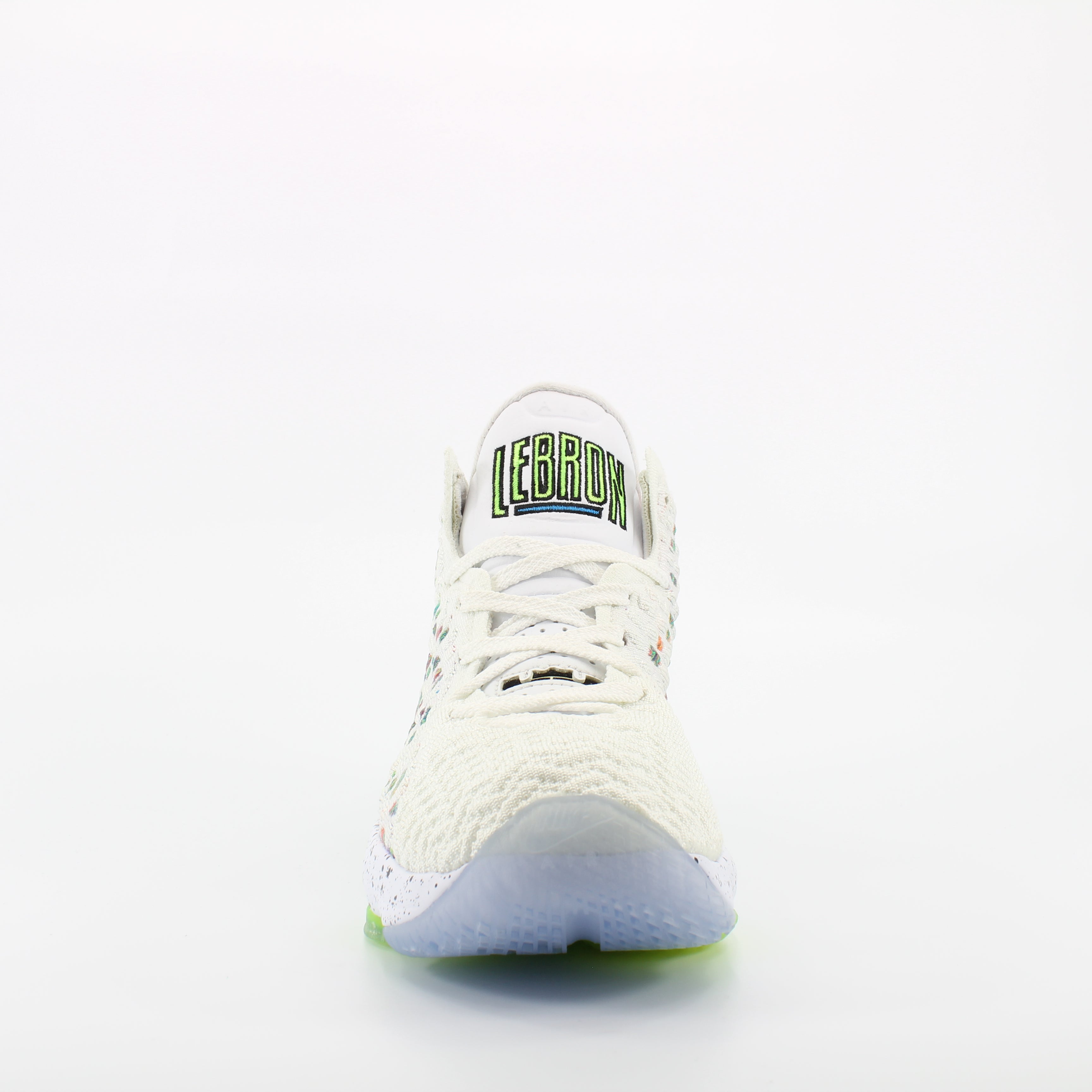 Nike Lebron XVII Kids White Trainers