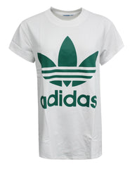 Adidas Trefoil Womens White T-Shirt