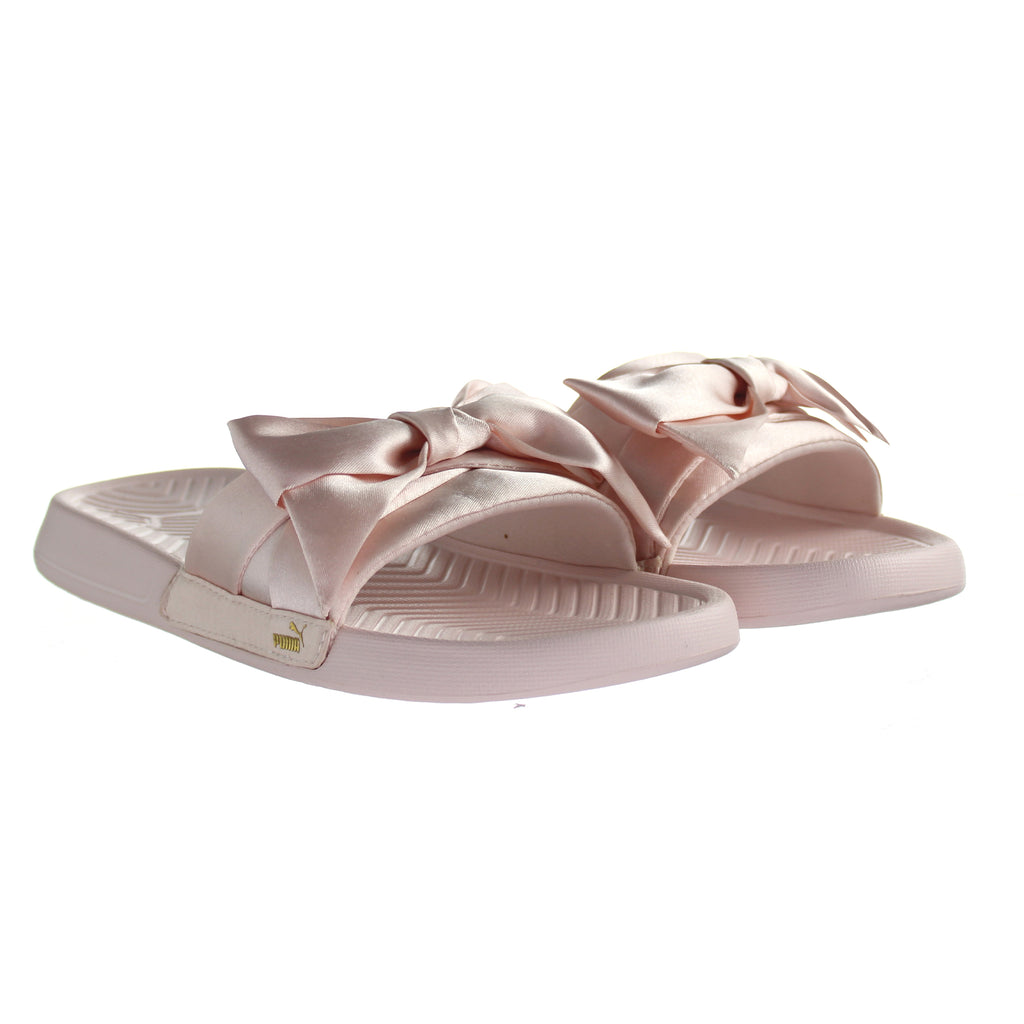 Puma Popcat Bow Womens Pink Sliders