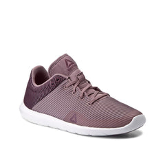 Reebok Studio Basics Lace-Up Purple Synthetic Womens Trainers BS5928