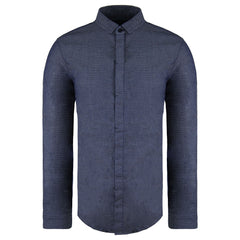 Armani Jeans Extra Slim Mens Navy Shirt