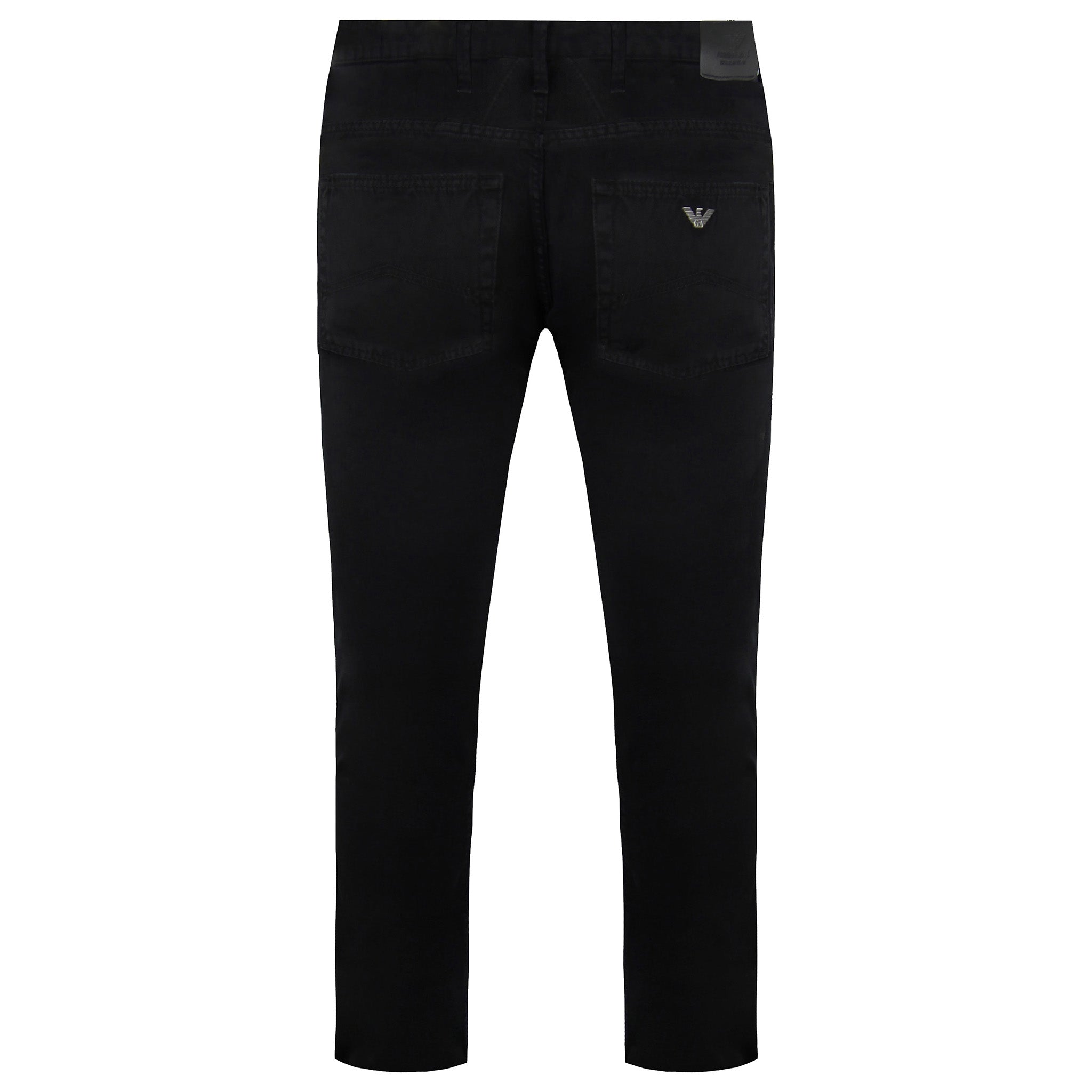 Armani Jeans Mens Black Slim Fit Jeans